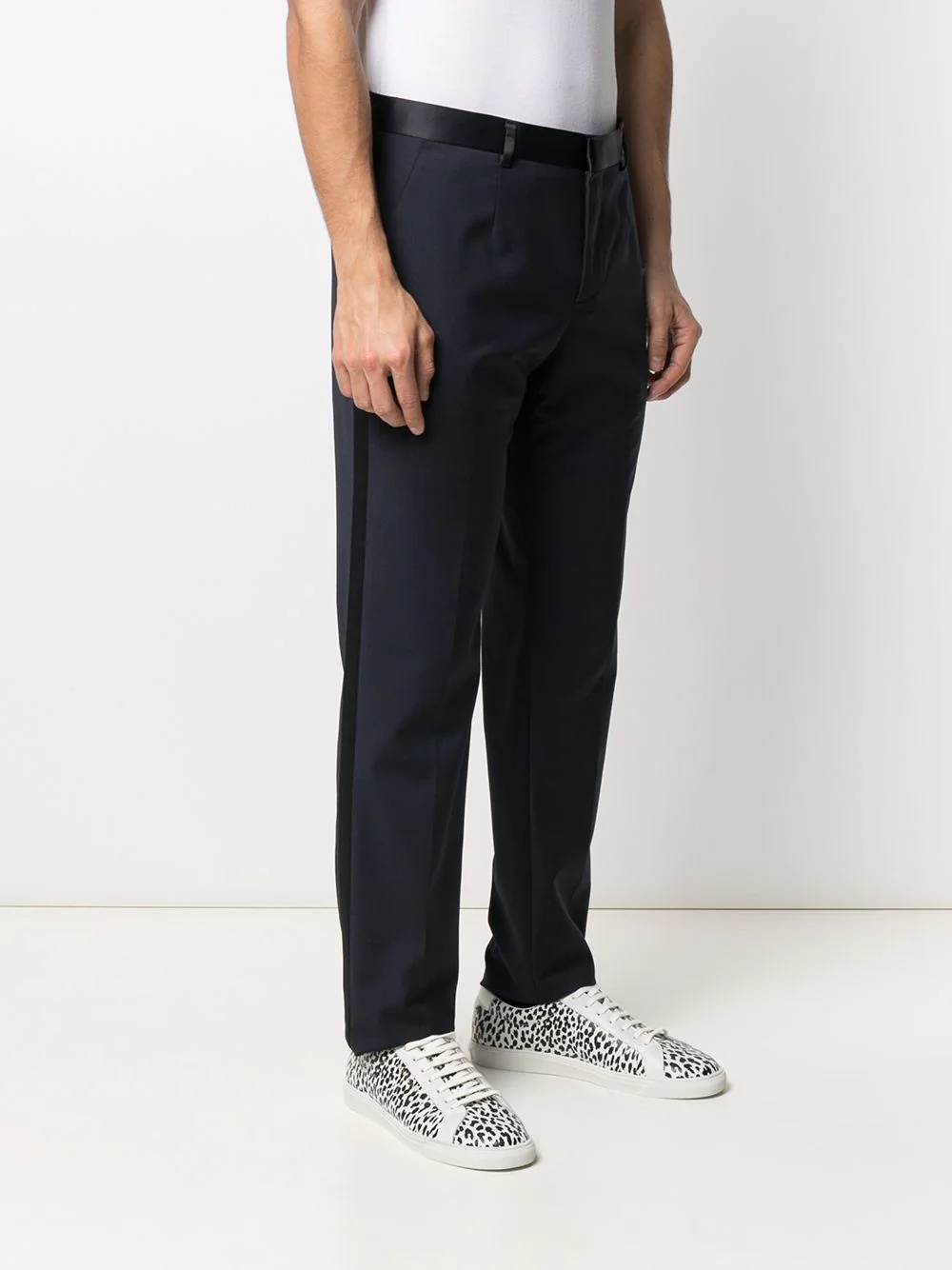 Iconic slim-fit tailored trousers - 3