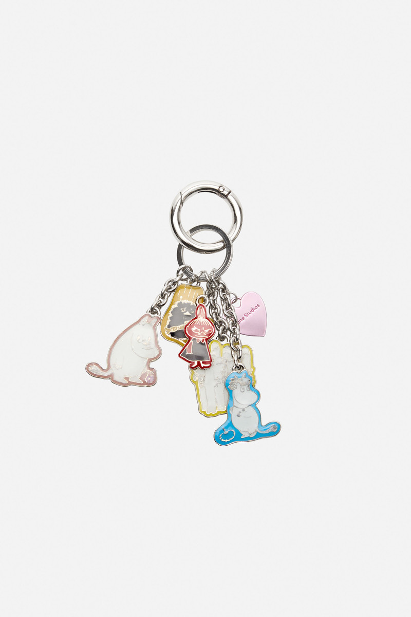 Charm keychain Acne Studios x Moomin - Silver/multicolor - 1