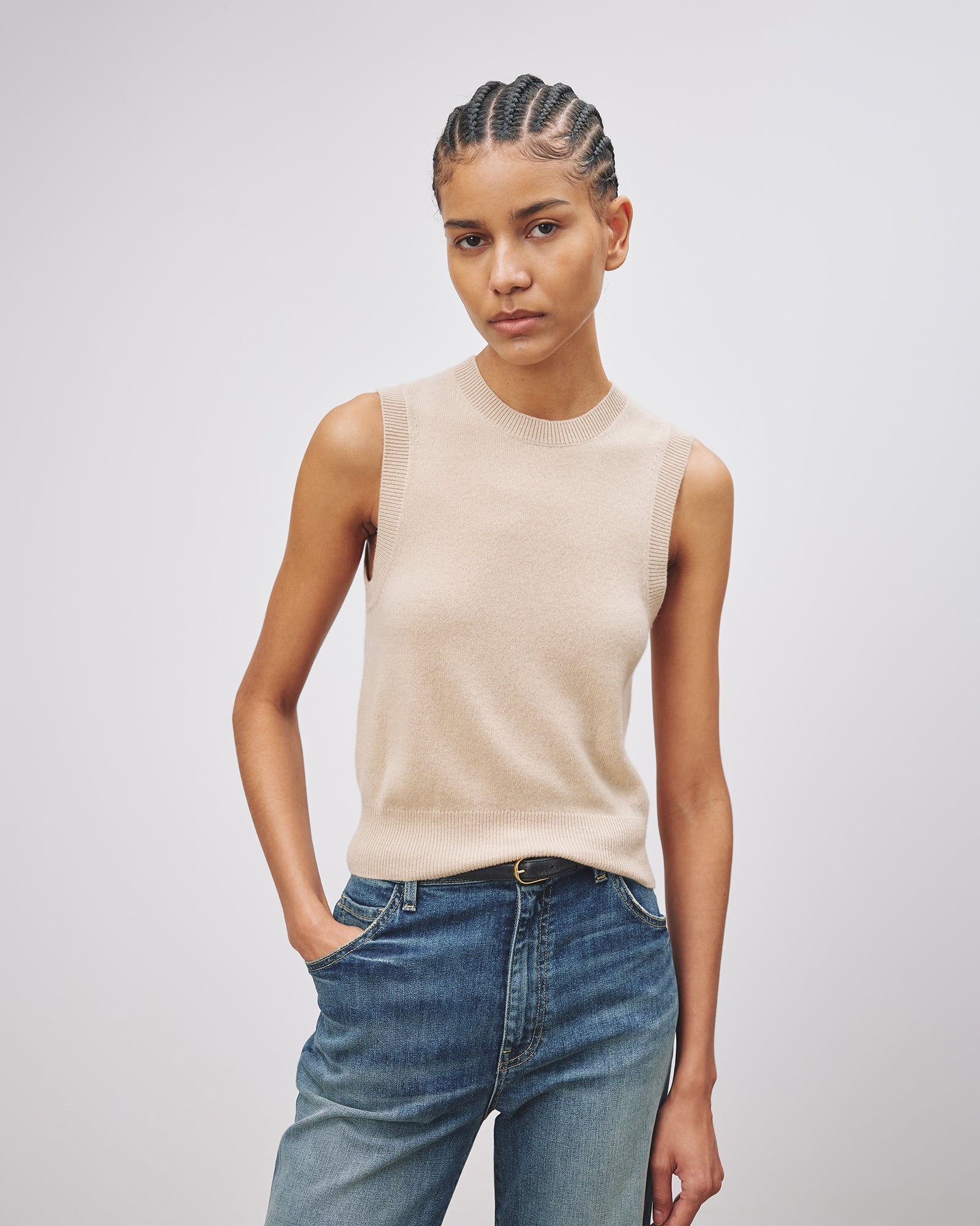 MAY CASHMERE TANK - 2