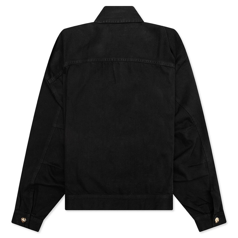 WILLY CHAVARRIA CHACHI DENIM JACKET - BLACK outlook