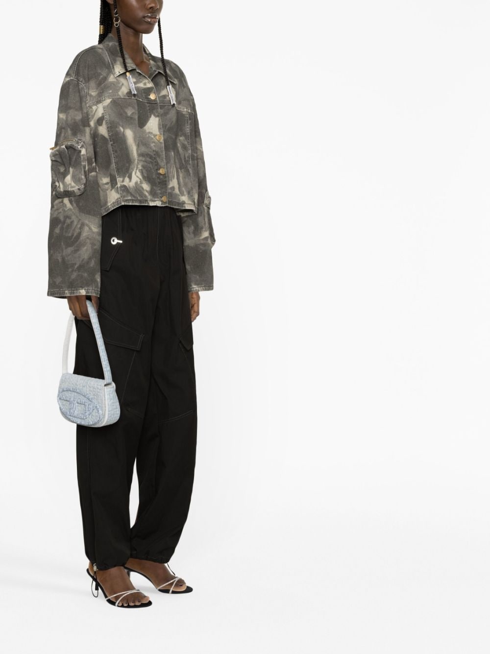 abstract-print jacket - 4