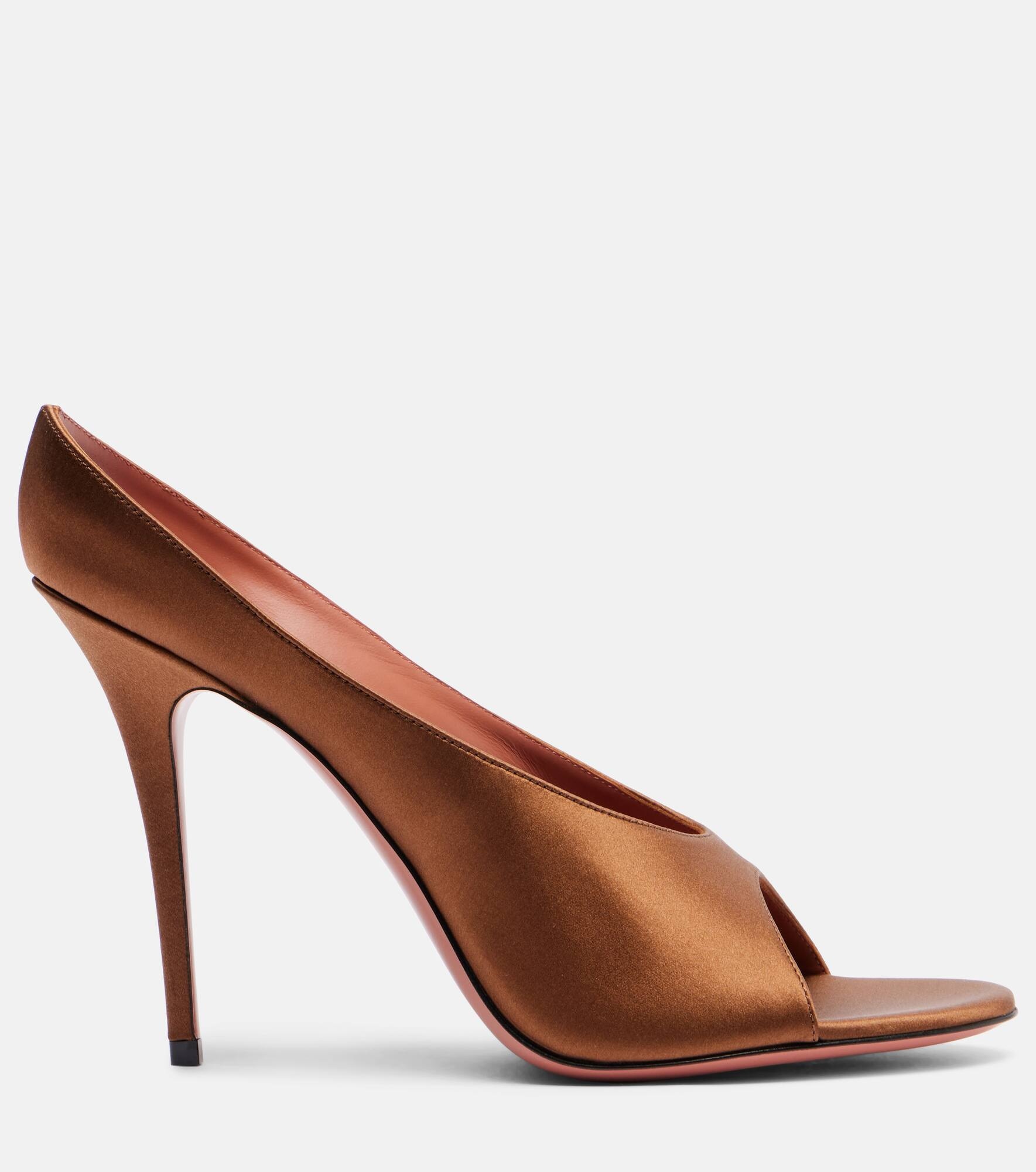 Anok 105 satin mules - 4