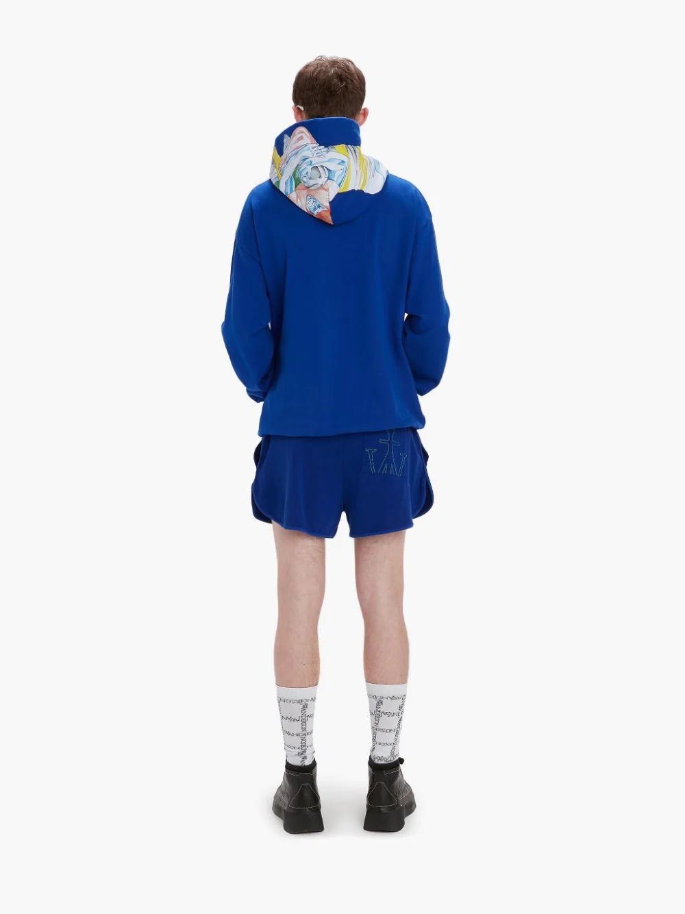 CLASSIC RUGBY PRINT HOODIE - 4