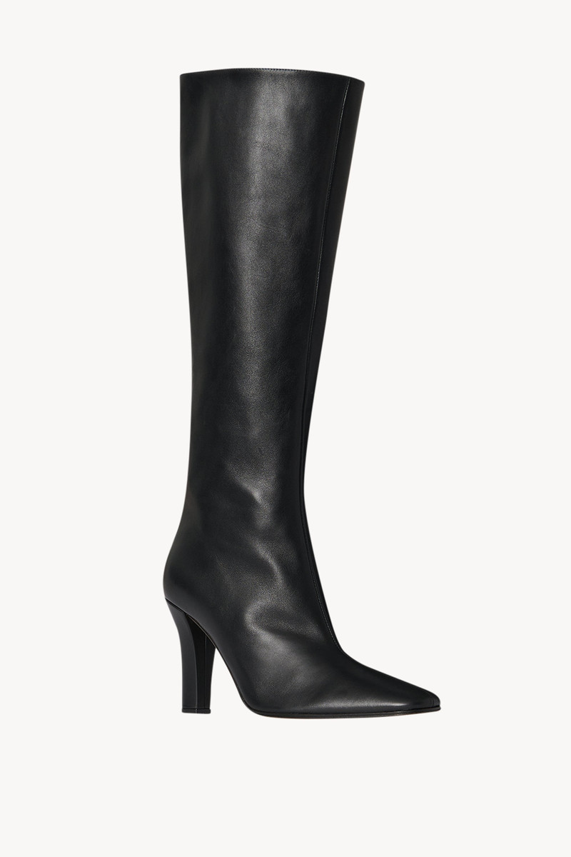 The Row Mona Knee Boot in Leather outlook