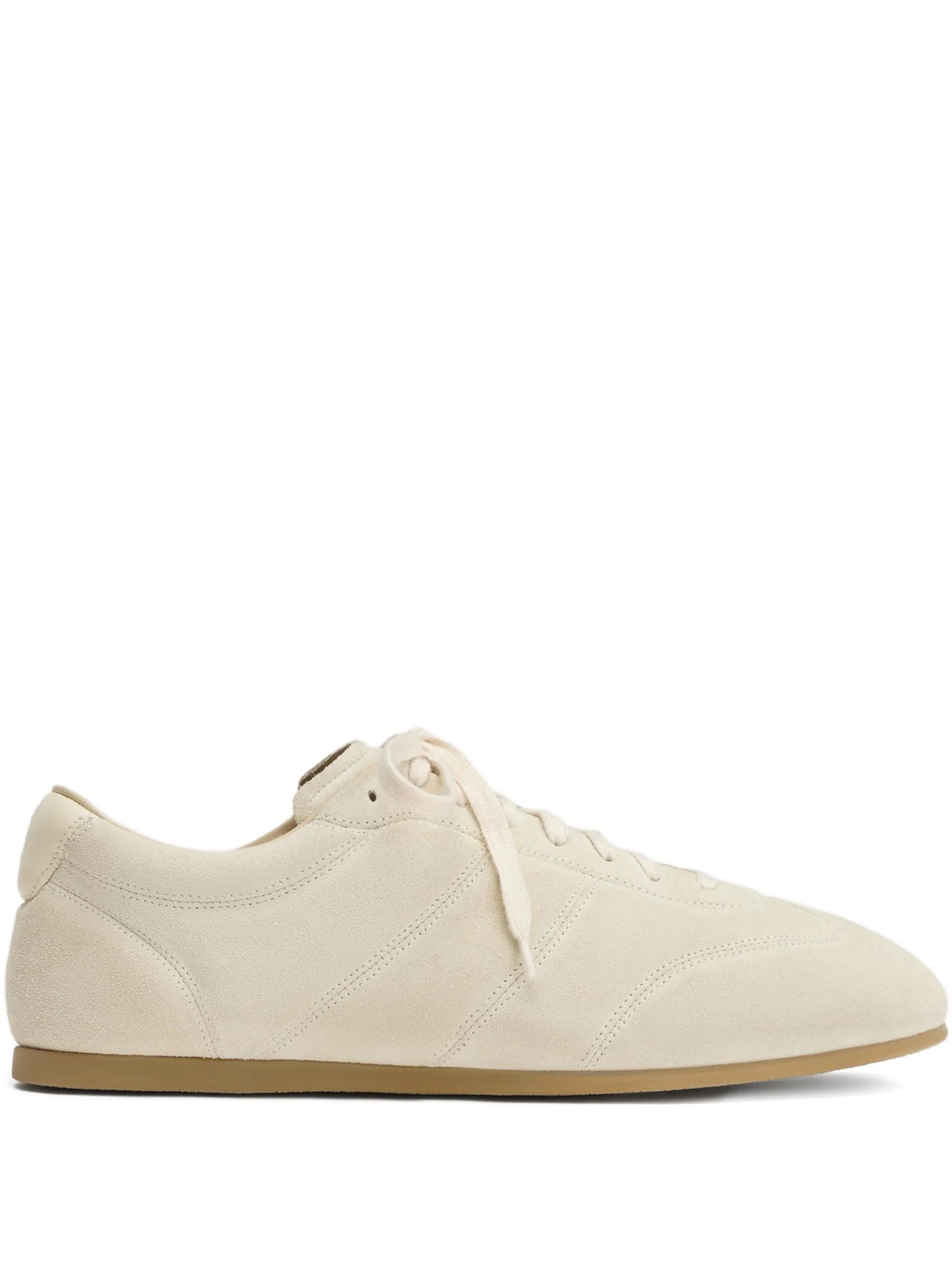 Lemaire Quilted Suede Low-tops - 4