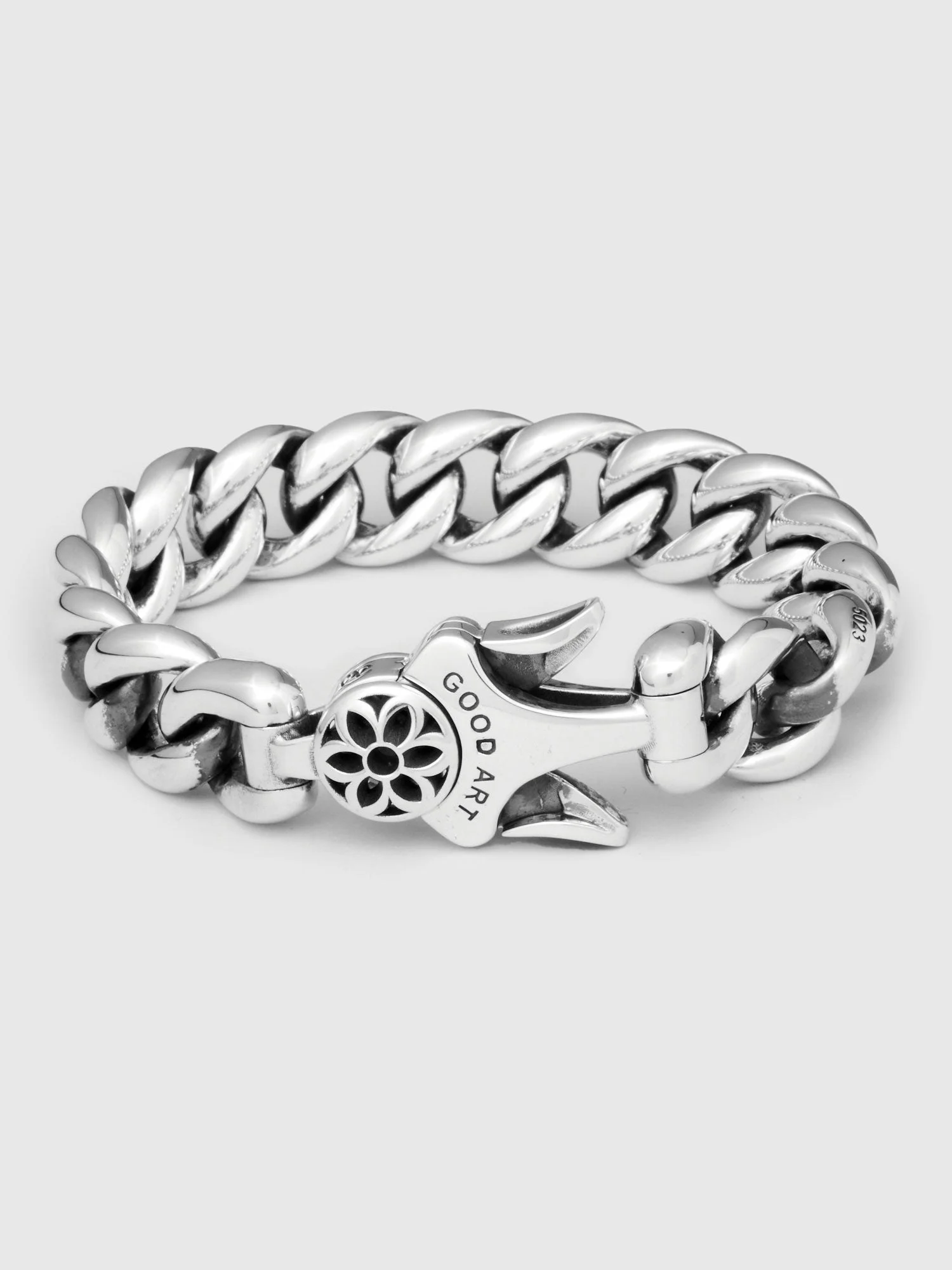 Model 10 Bracelet Size B in Sterling Silver - 1