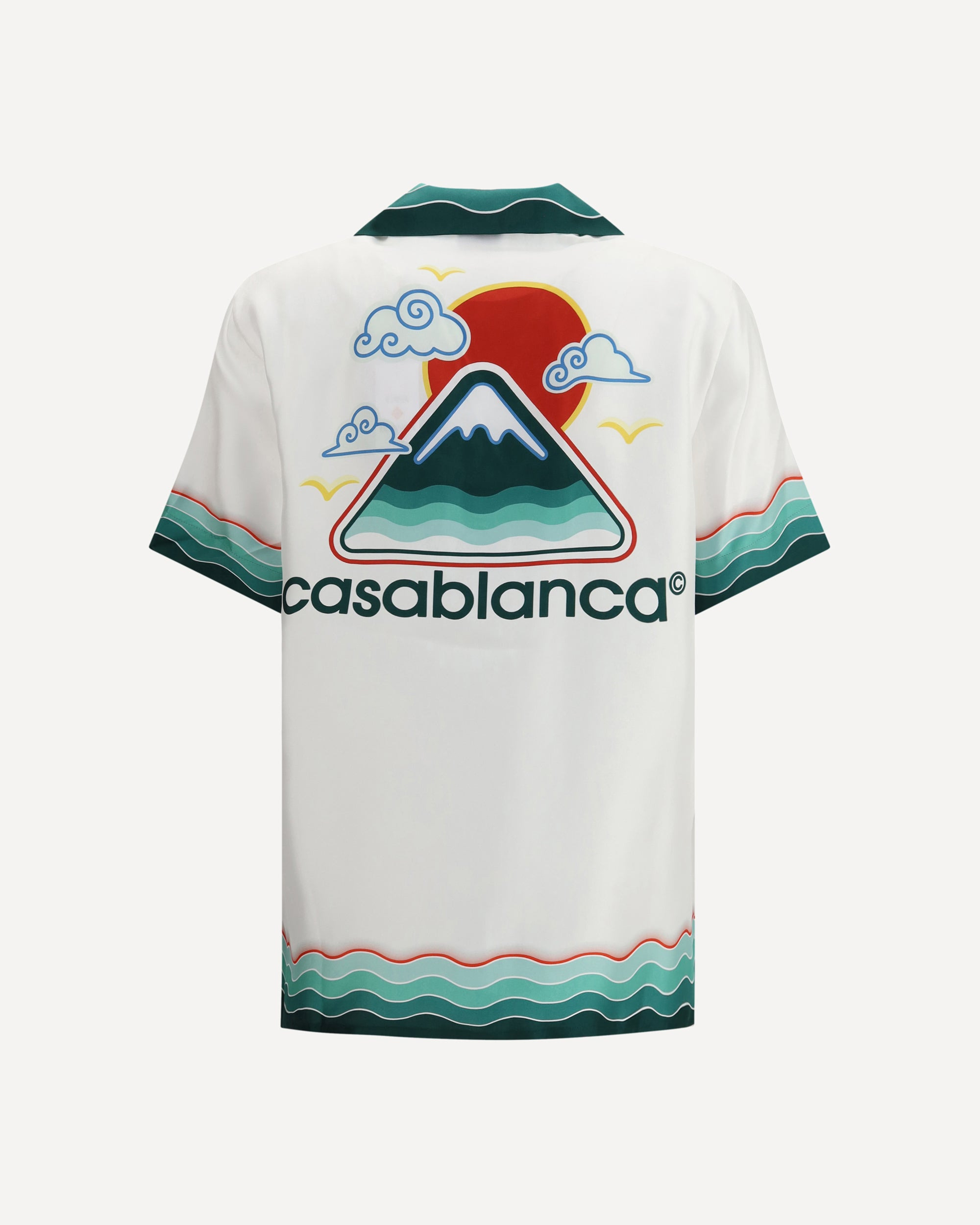 Silk Cuban Collar short sleeve Shirt - 2