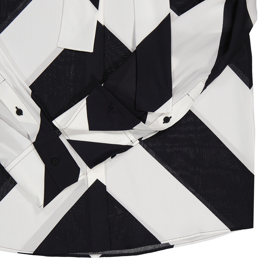 Valentino Garavani Crepe De Chine Strhype Shirt - 7