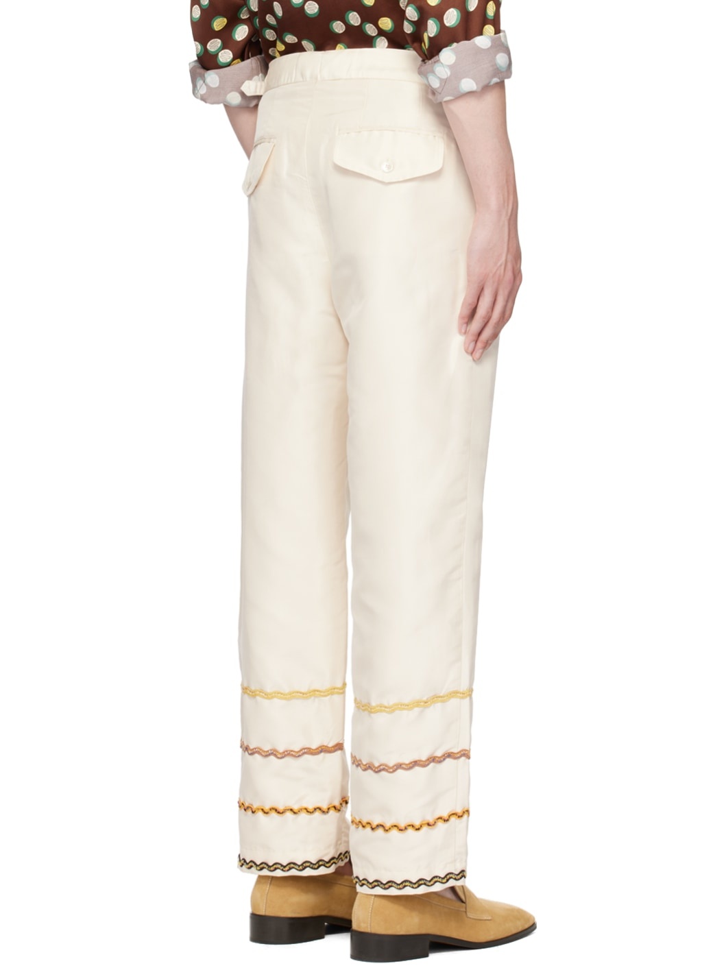 Off-White Rickrack Trousers - 3