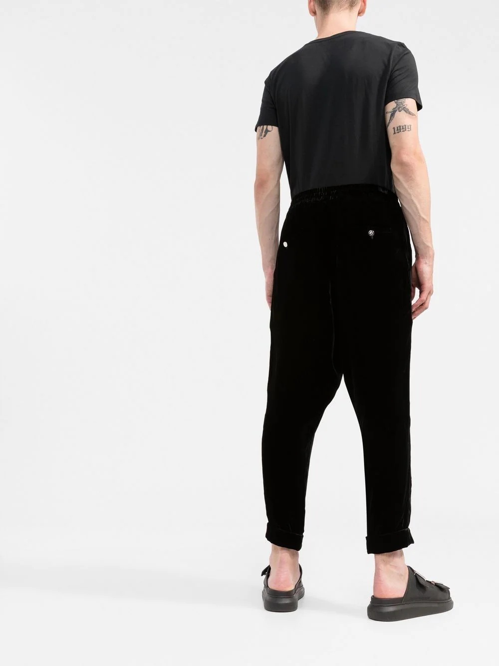 toggle-fastening track pants - 4