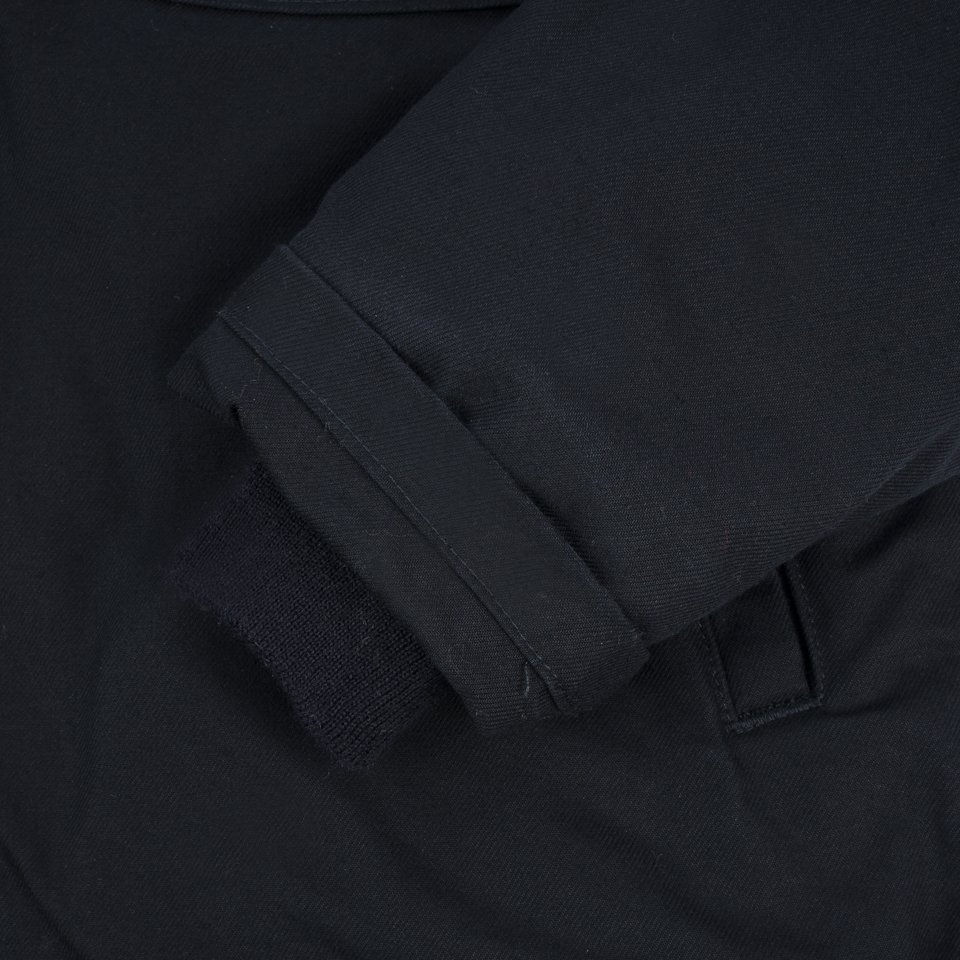 IHM-39-BLK Military Serge A2 Deck Jacket - Black - 12
