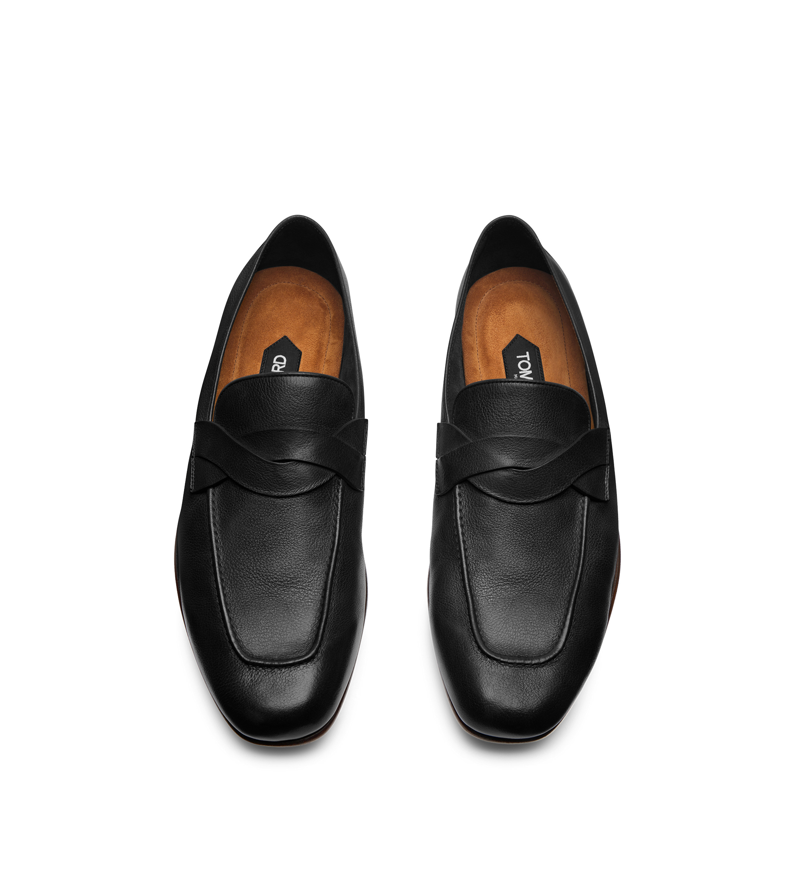 SOFT SUPPLE LEATHER GIGI TWISTED BAND LOAFER - 2