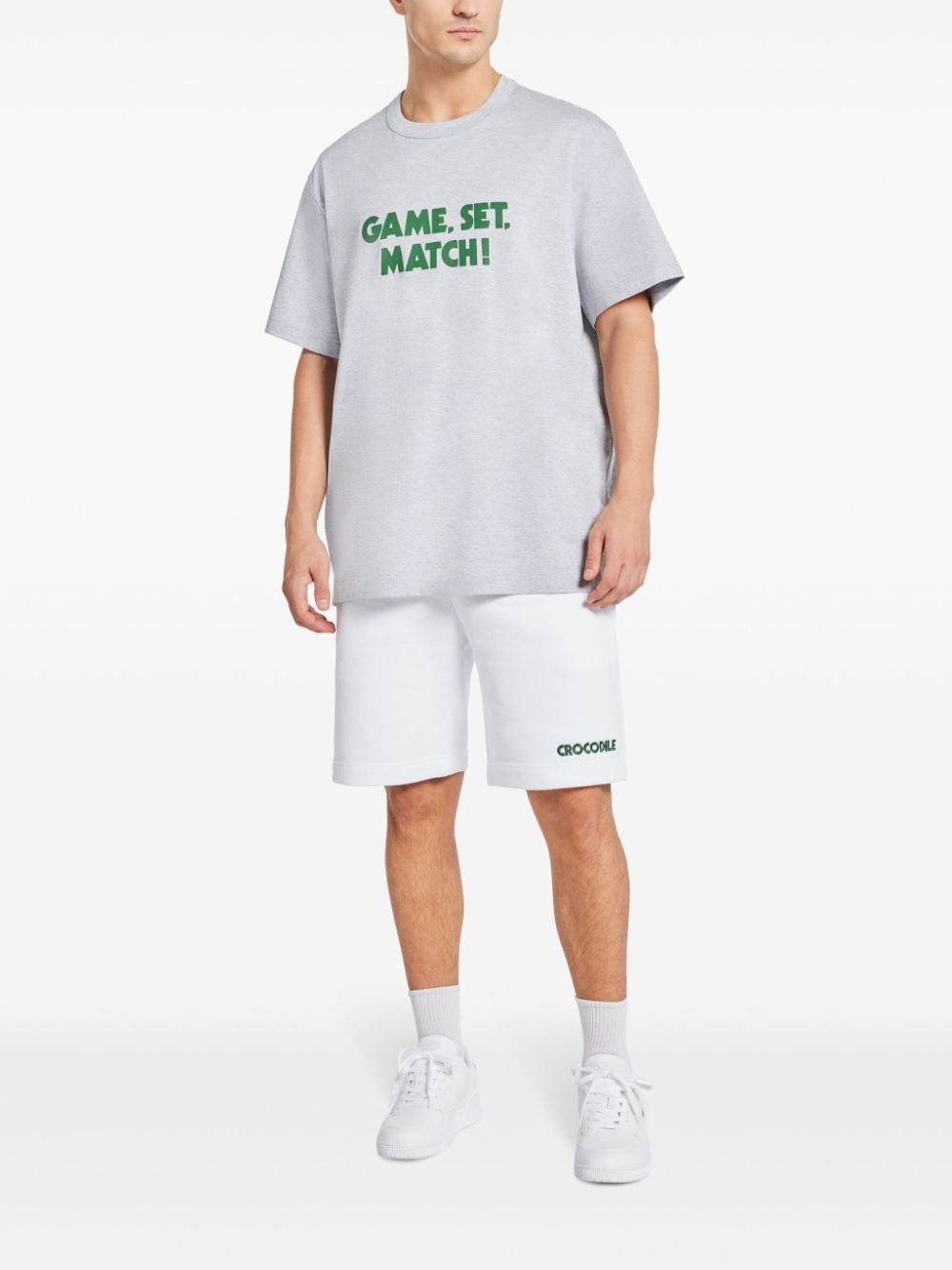 slogan-print cotton T-shirt - 3