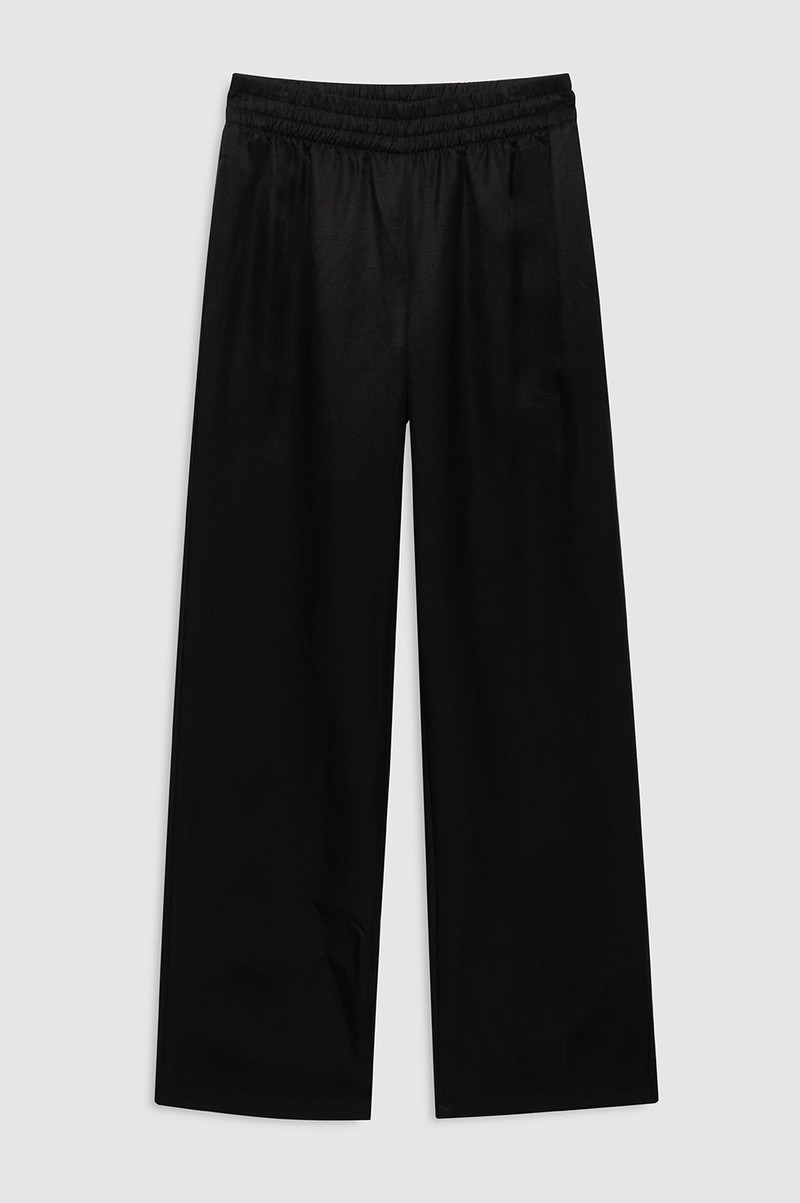 Soto Pant - Black Linen Blend 1