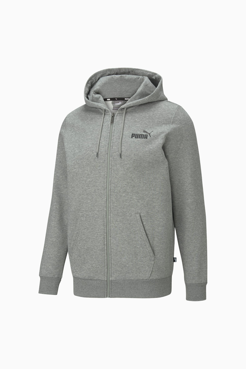 Essentials Full-Zip Logo Hoodie Men 1