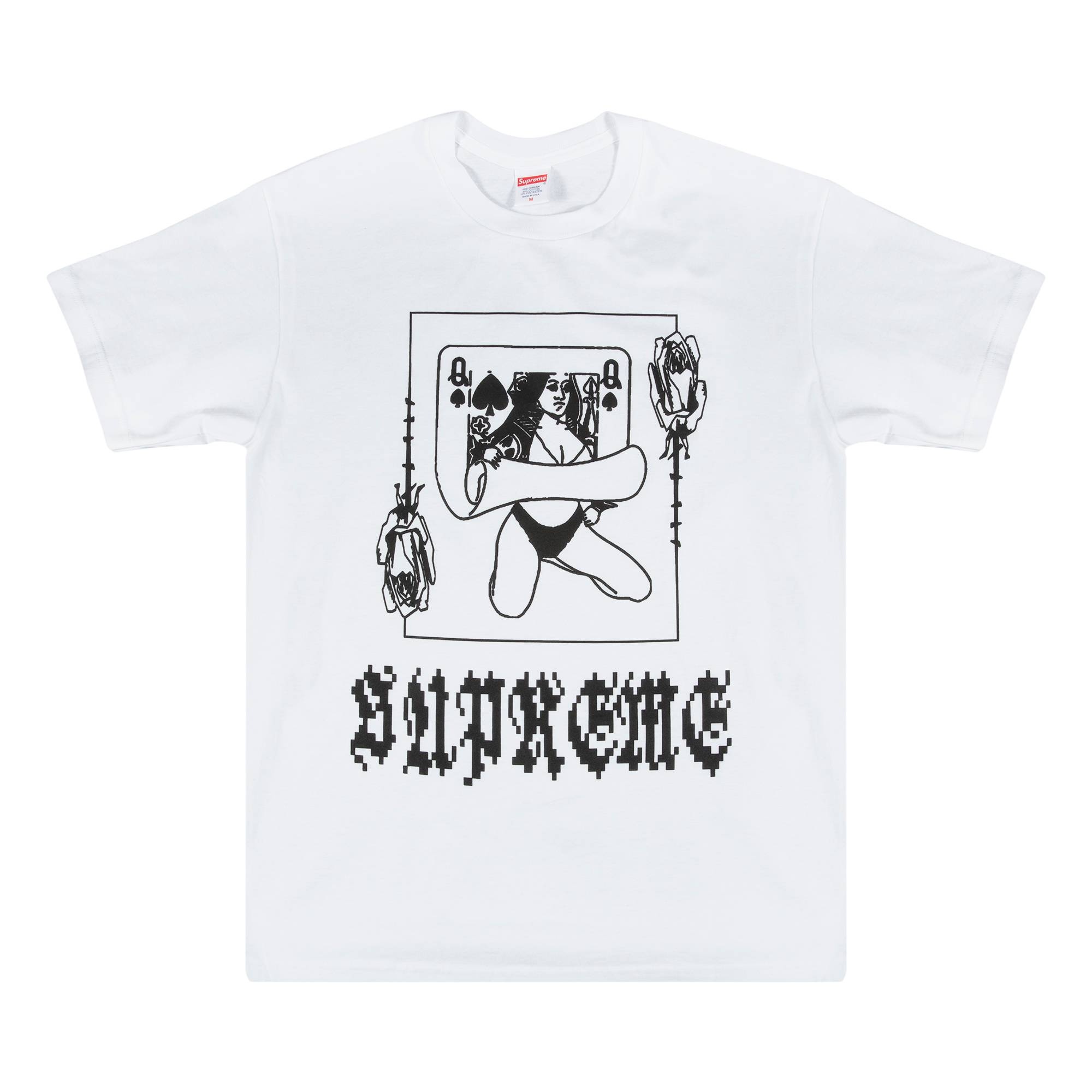 Supreme Queen T-Shirt 'White' - 1