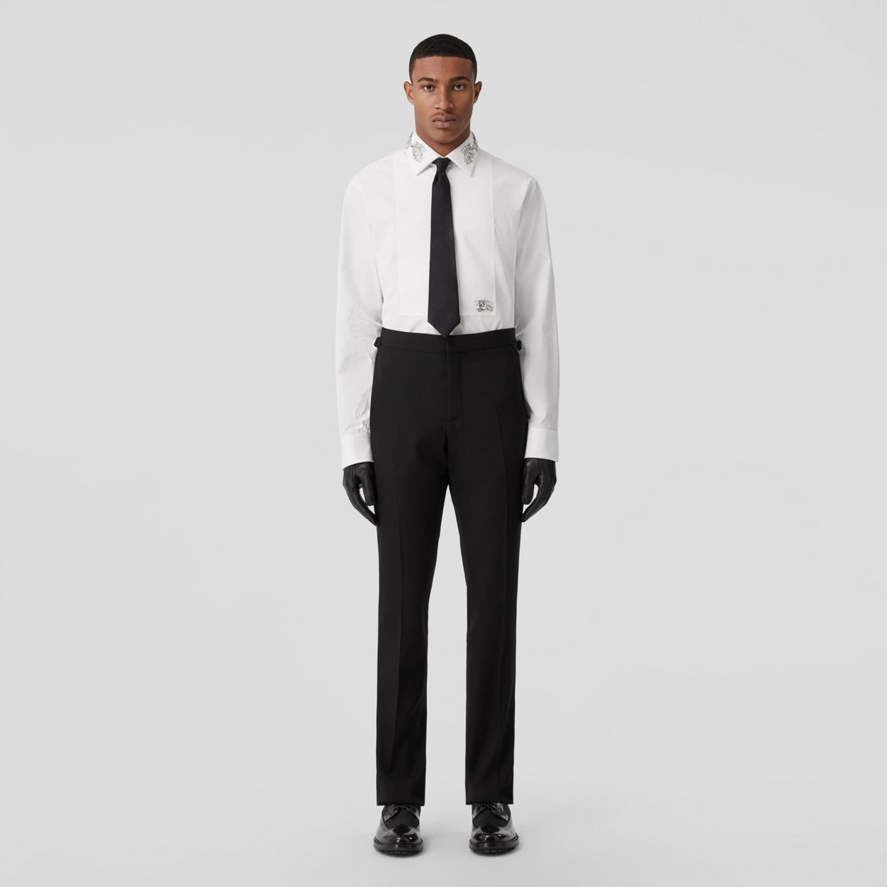 Slim Fit Crystal EKD Cotton Shirt - 2