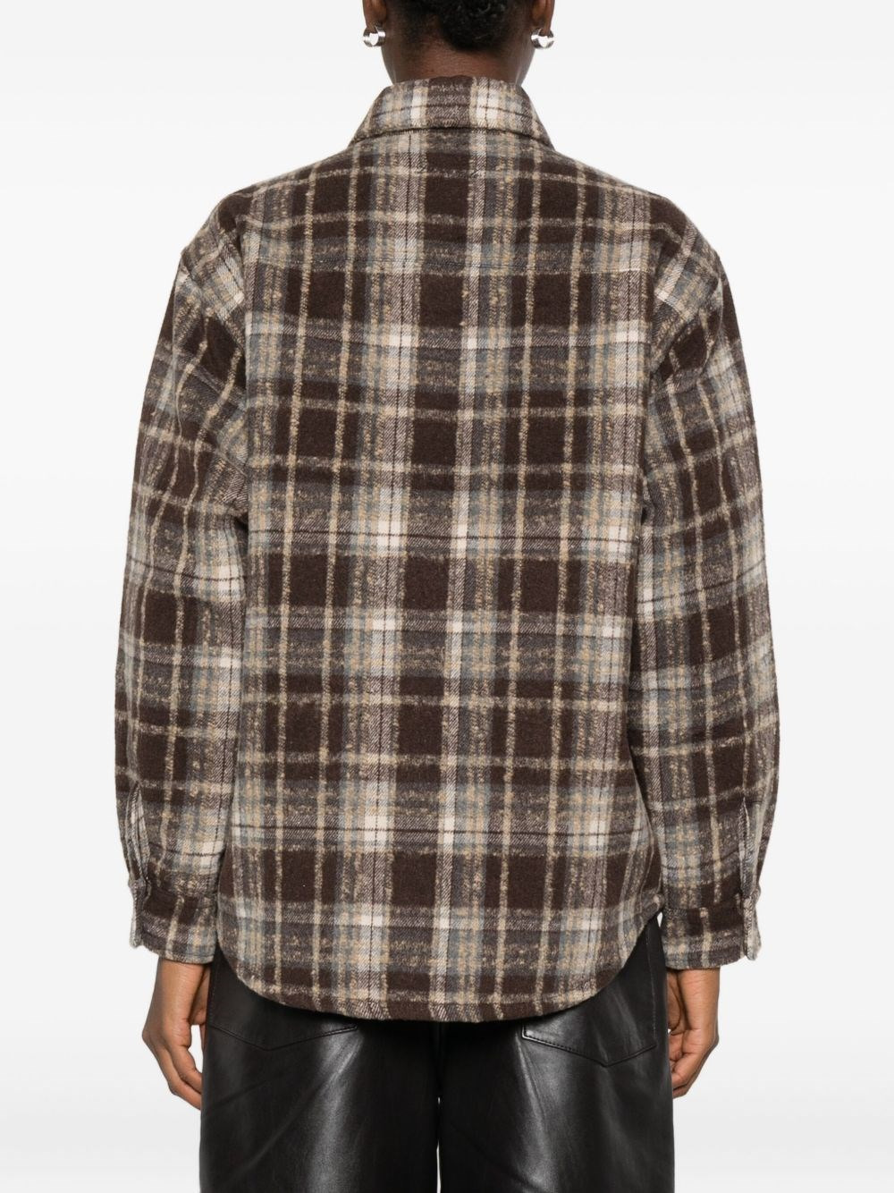 Flannel checked shirt - 3