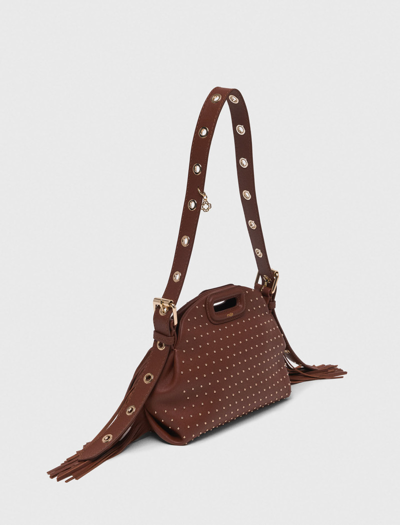 Miss M mini leather studded bag 4