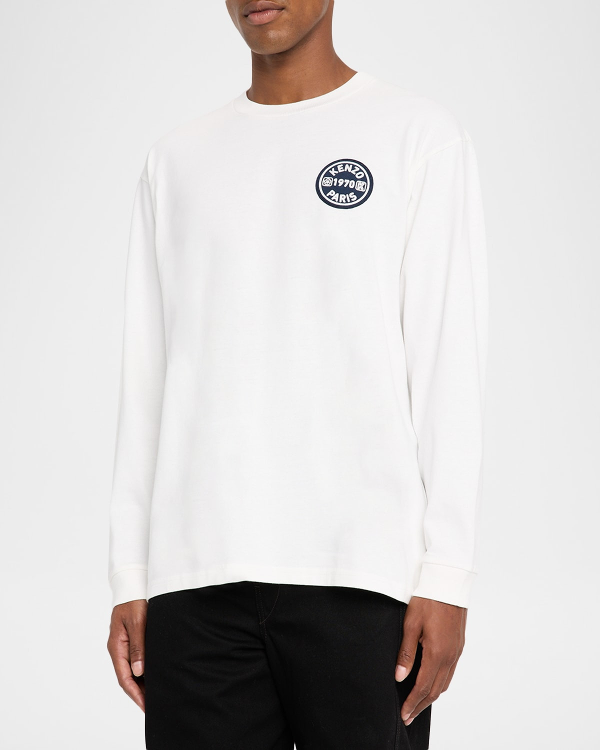 Men's City Embroidered Long-Sleeve T-Shirt - 4