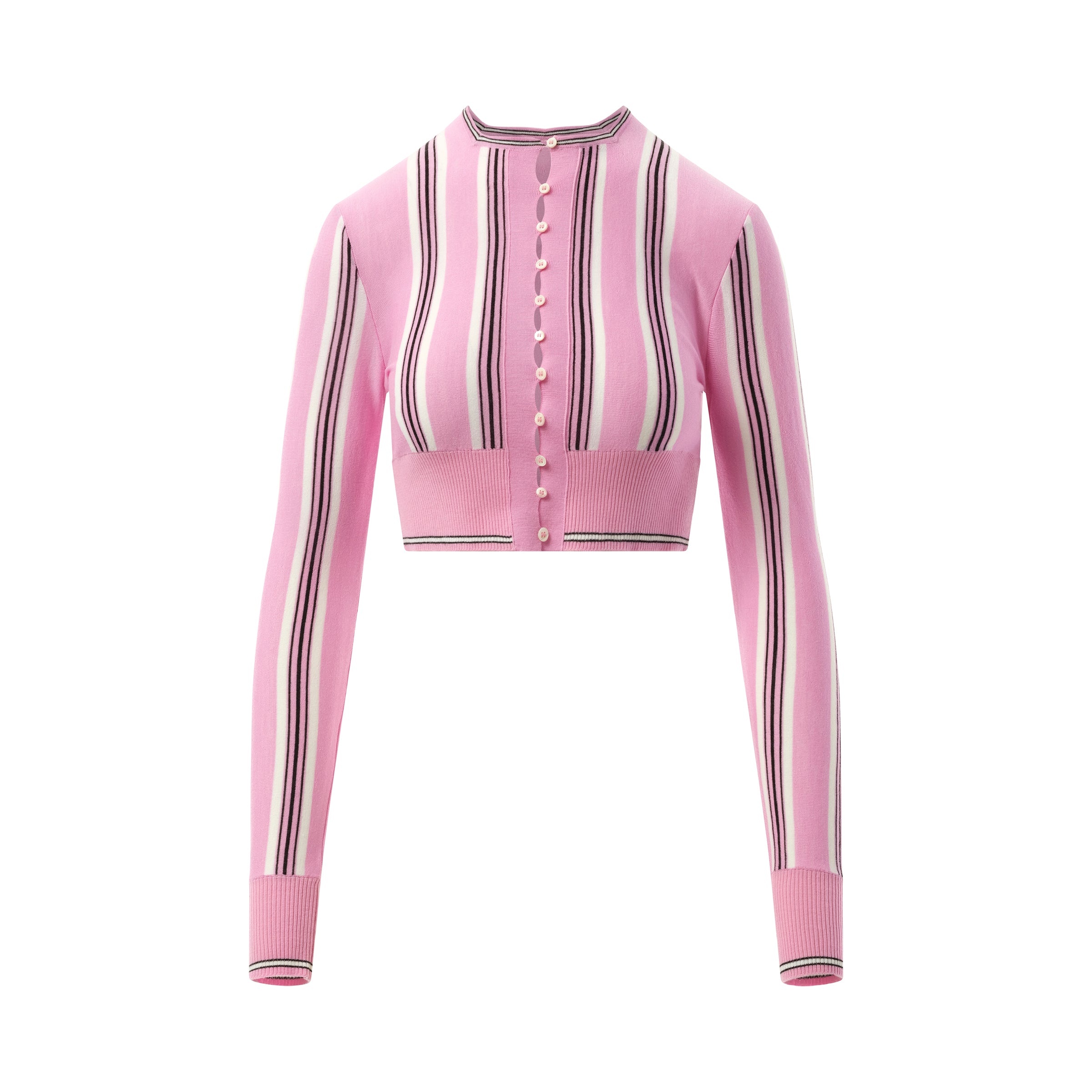 Le Cardigan Spiaggia in Pink/Multicolour - 2
