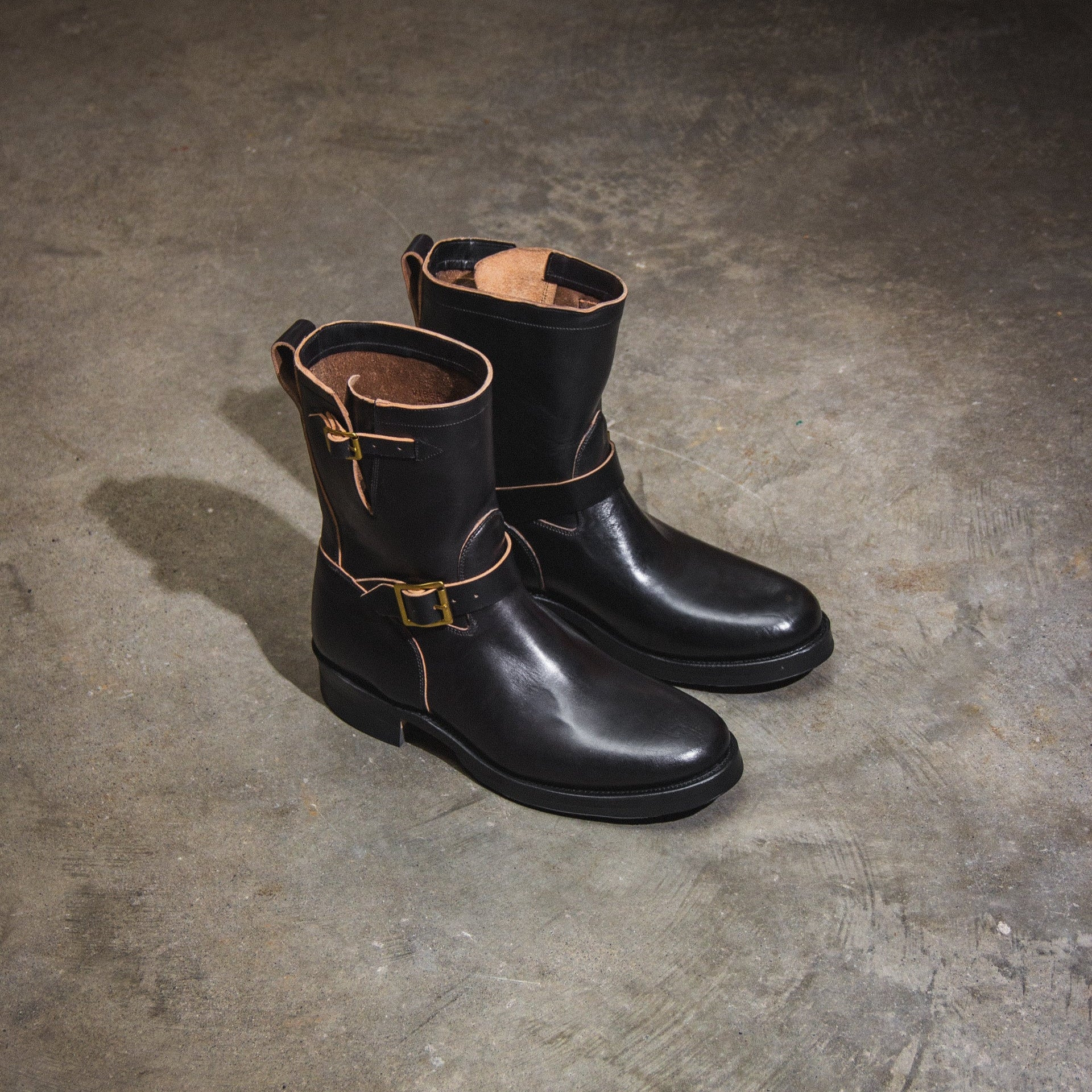 Engineer Boot - Black Teacore Horsebutt (Pre-order) - 6