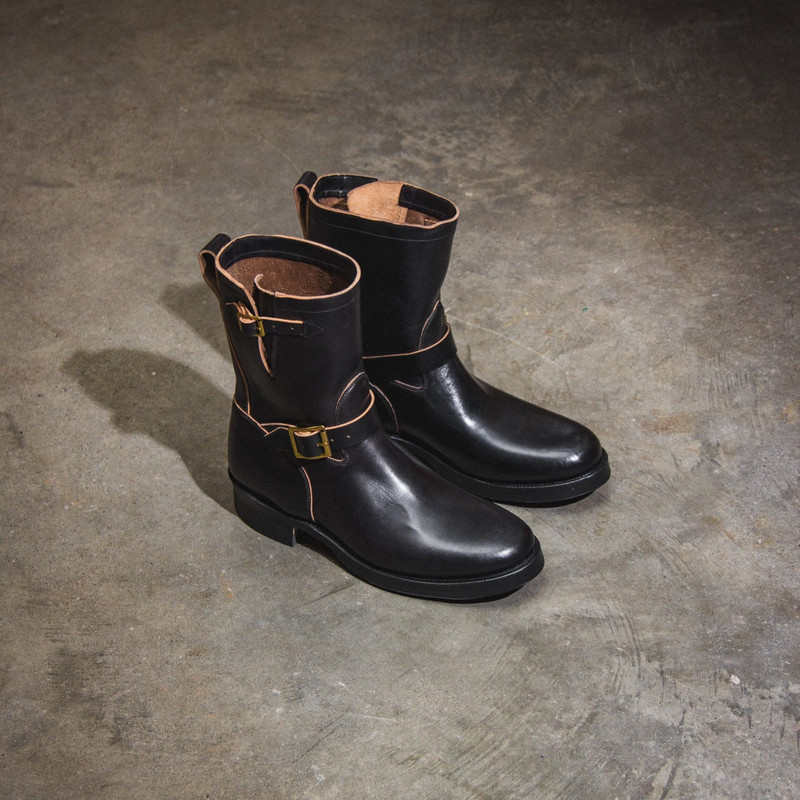 Engineer Boot - Black Teacore Horsebutt (Pre-order) 6