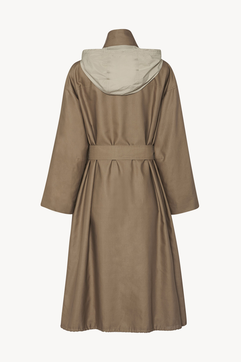 The Row Paulita Coat in Cotton outlook
