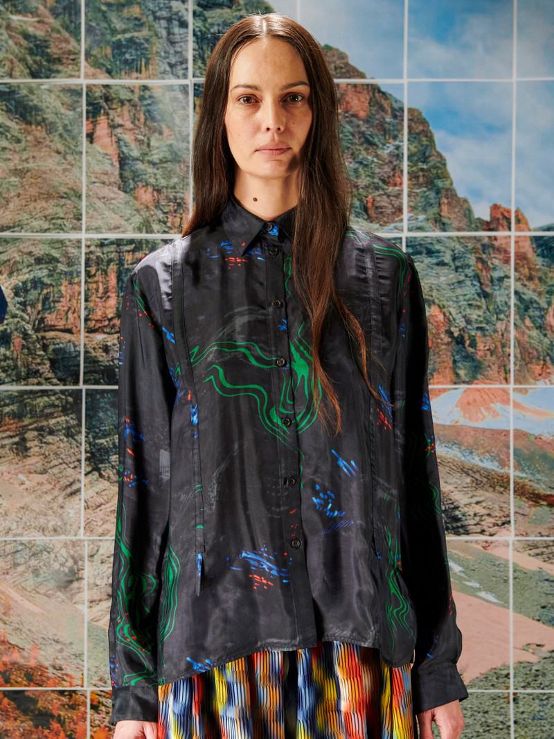 BACKPACK SHIRT - DARK FIREWORKS 4