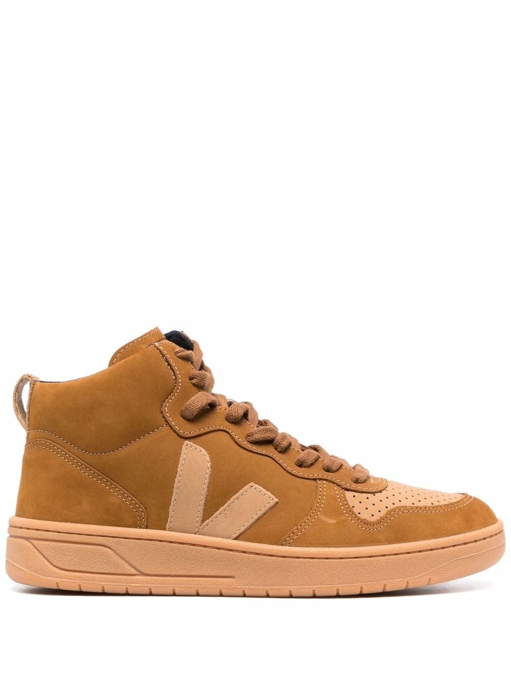 V-15 nubuck high-top sneakers - 1