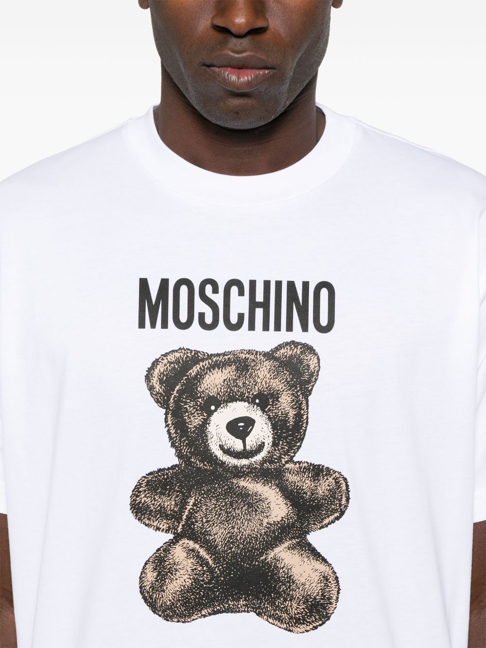 Teddy bear-print T-shirt - 4