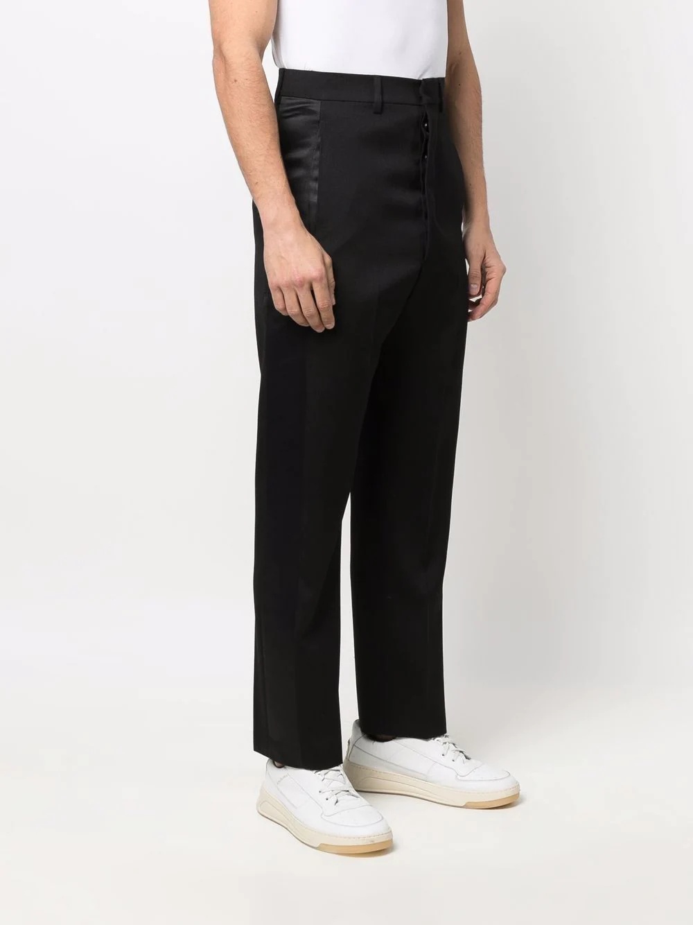 side-stripe tailored trousers - 3