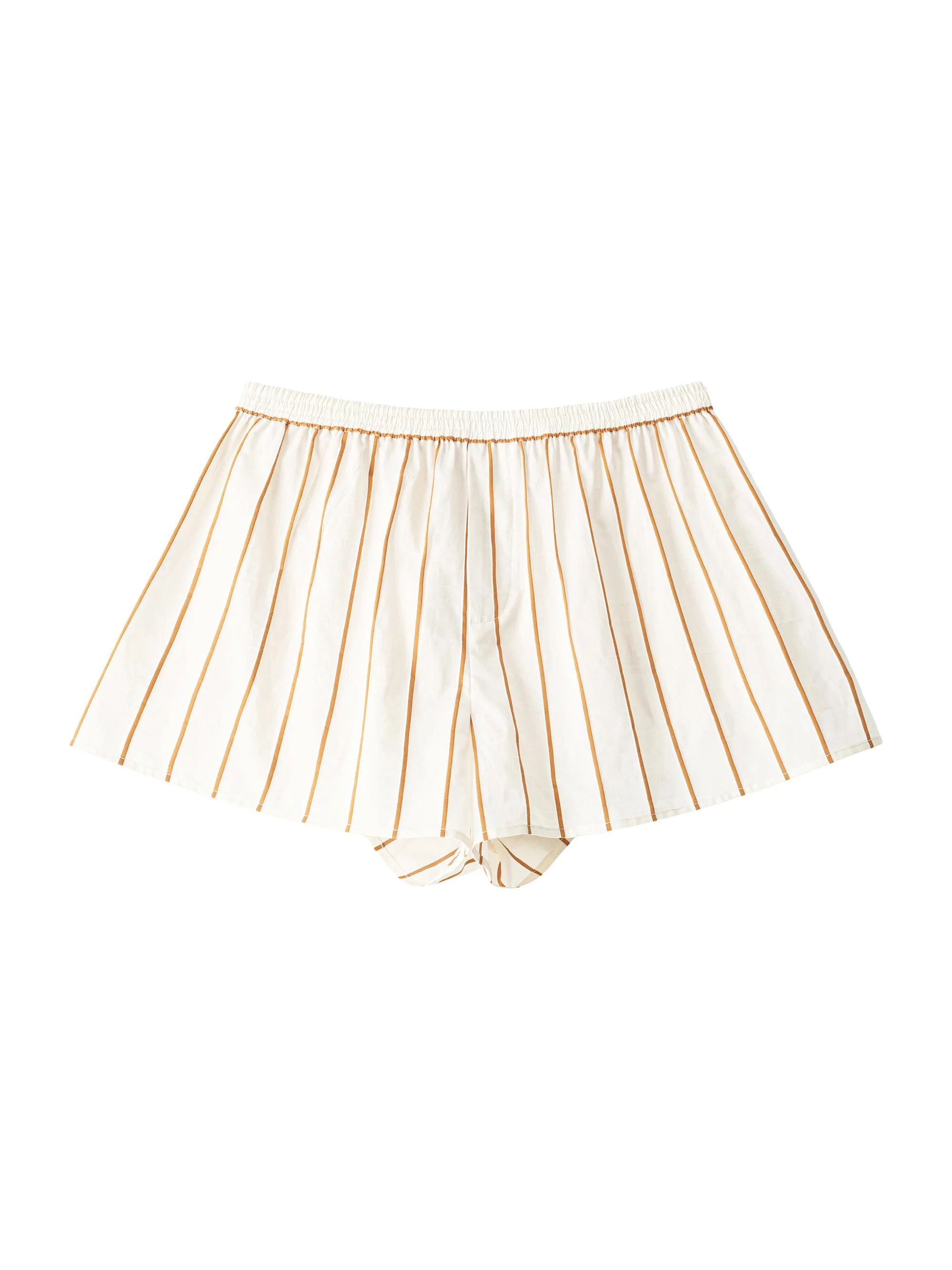 Women's Rove Striped Cotton Shorts - Solana Stripe - 1