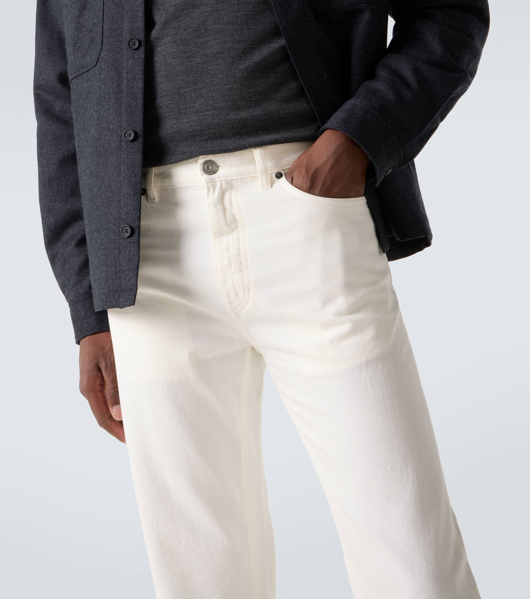 Roccia mid-rise slim jeans - 5