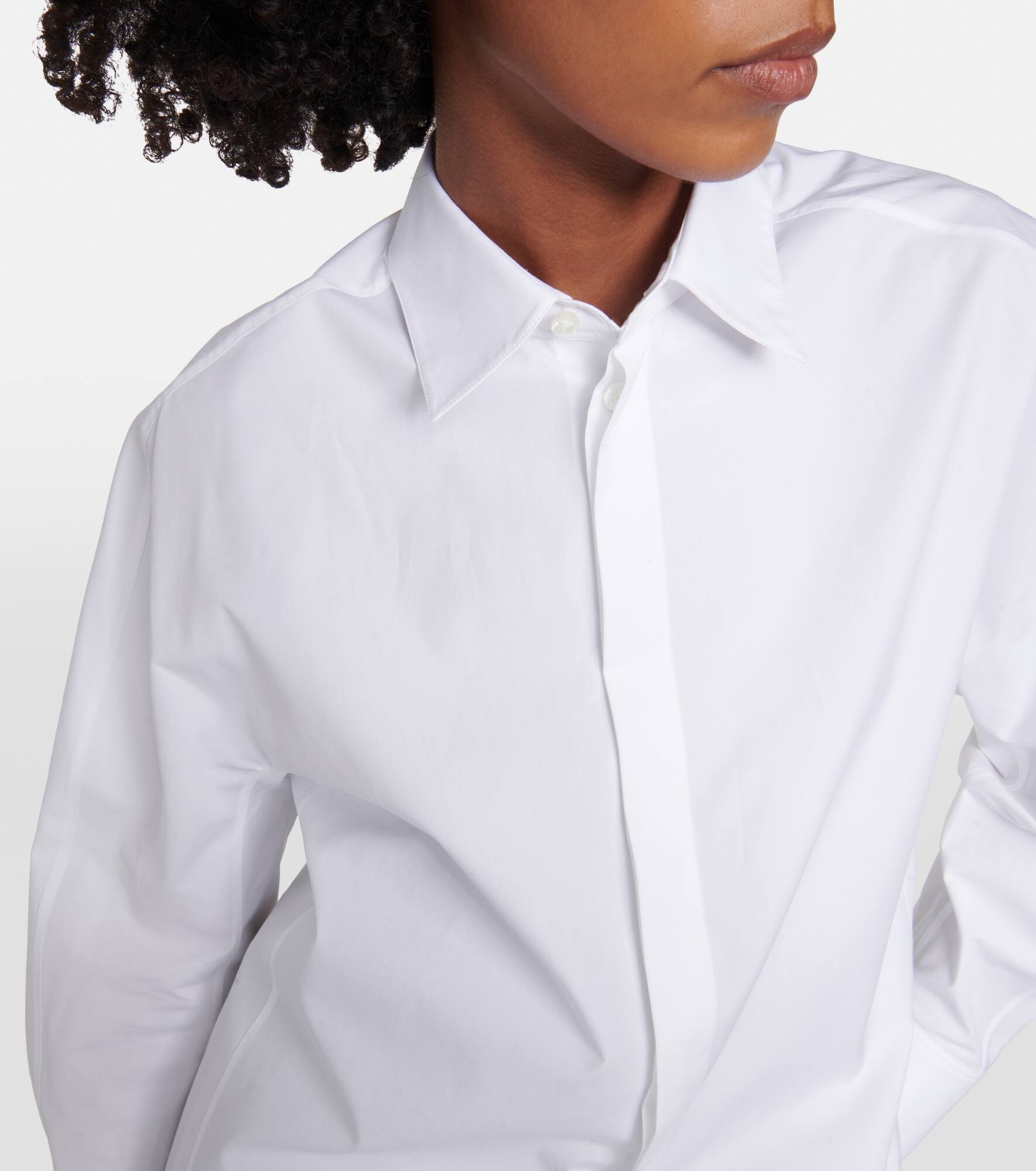 Oversized cotton shirt - 4