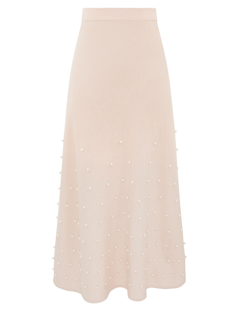 HYPNOTIC BEADED MIDI SKIRT 1