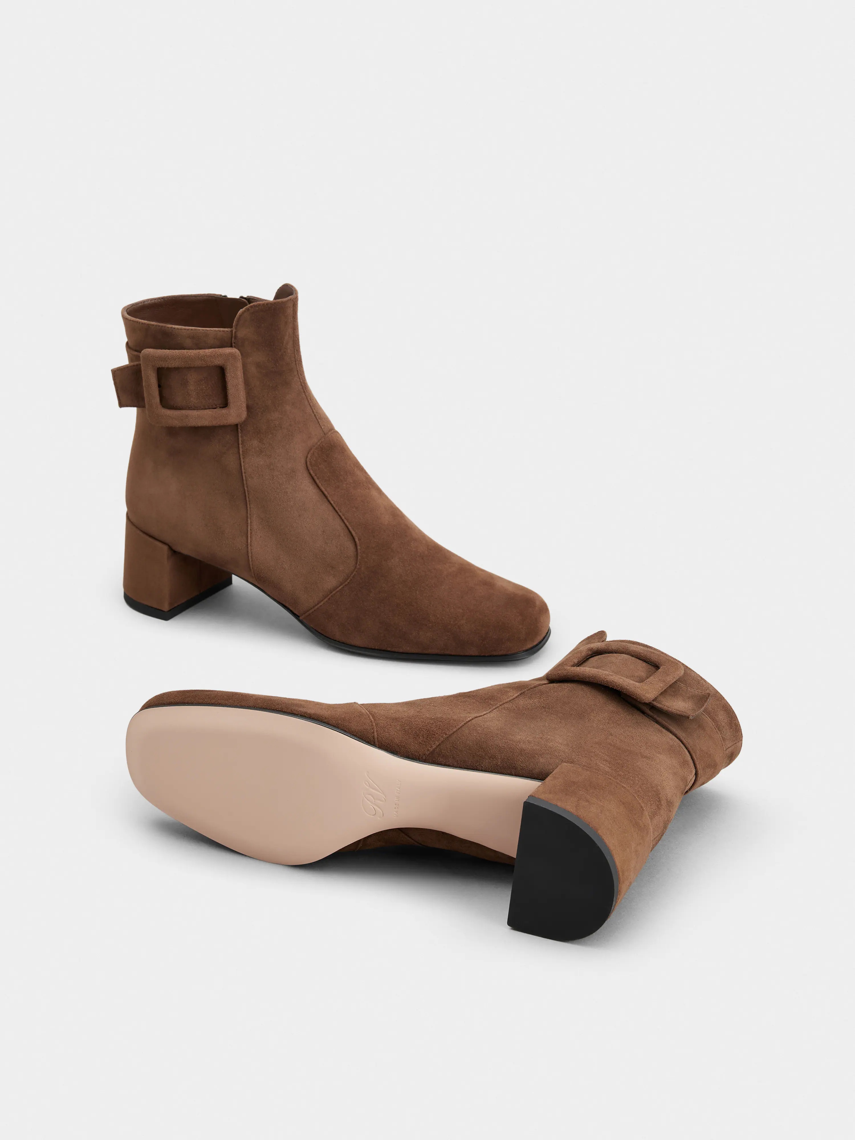 Très Vivier Booties in suede - 6