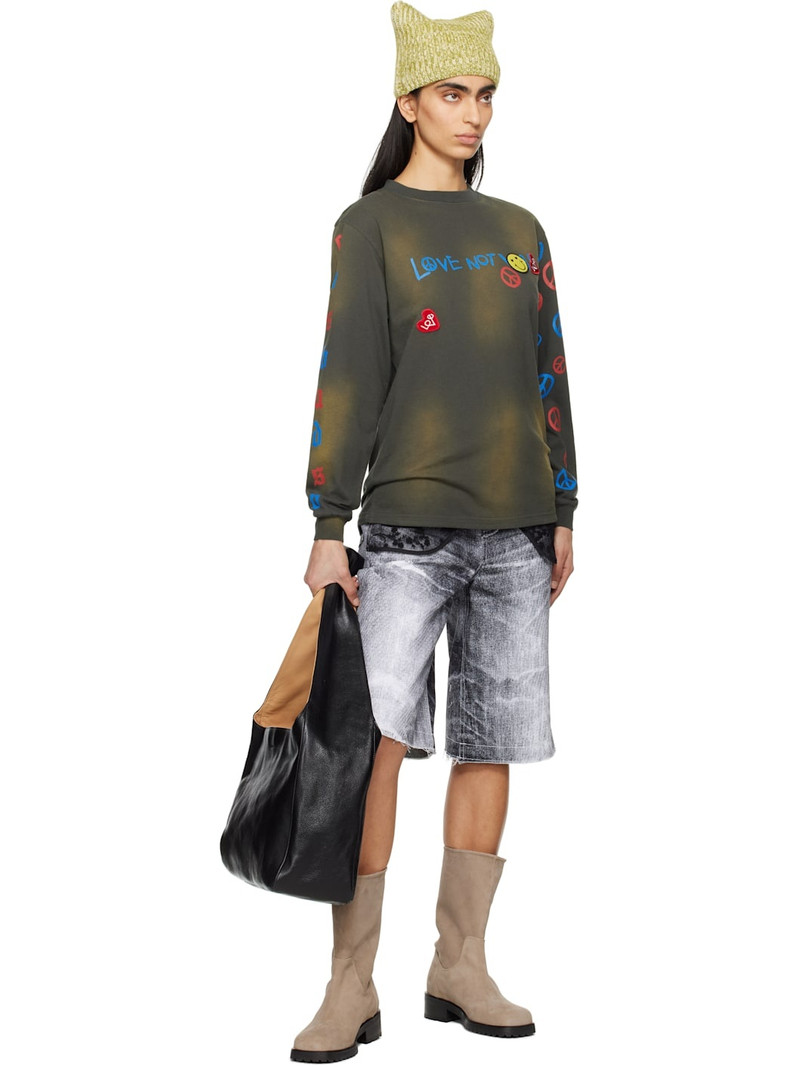 Andersson Bell Gray 'Love' Long Sleeve T-shirt outlook