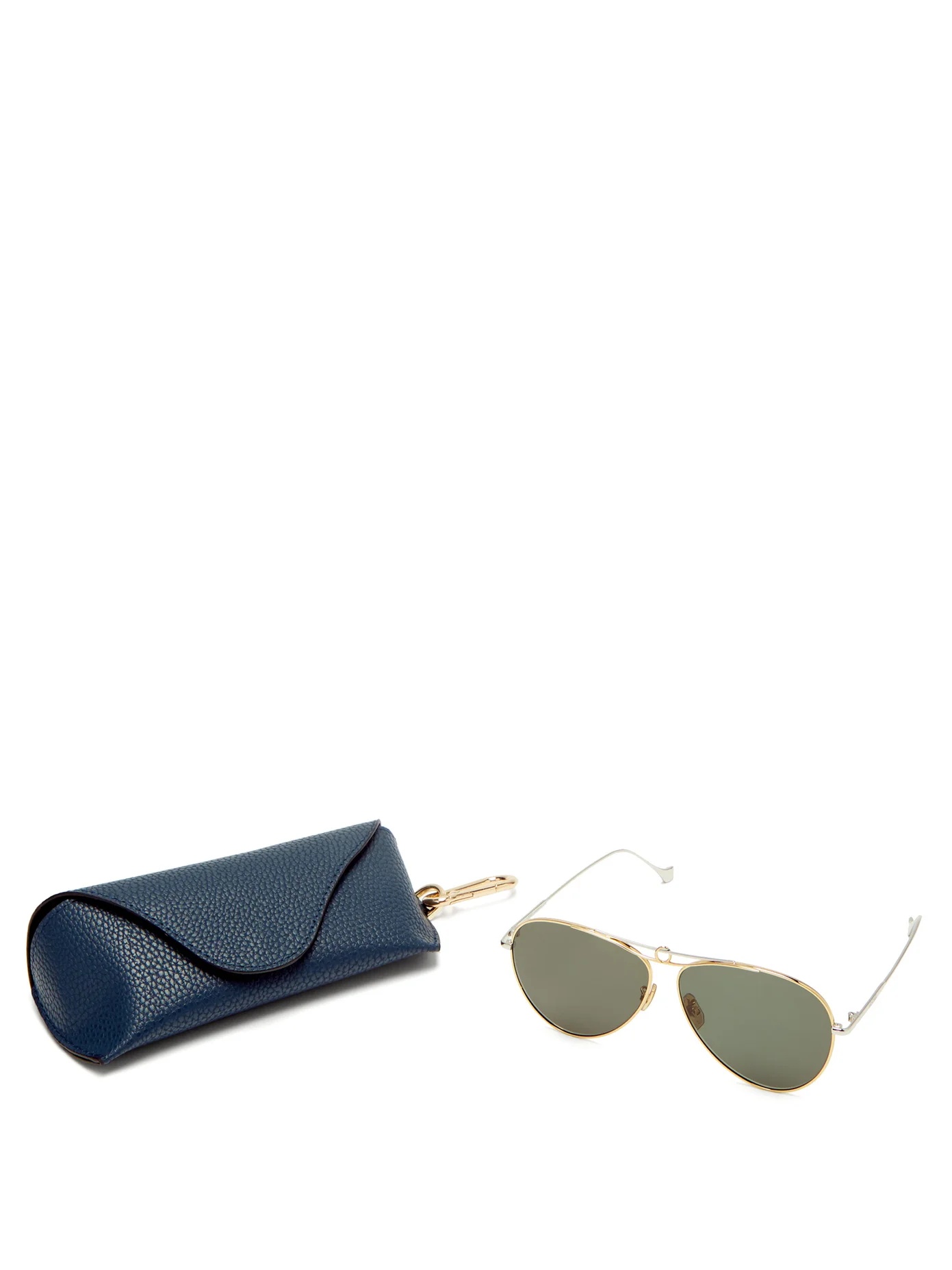 Aviator metal sunglasses - 5