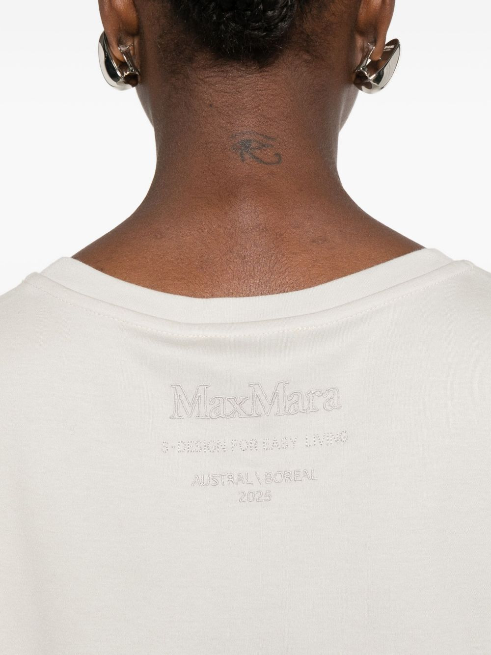 crew-neck logo-embroidered T-shirt - 5