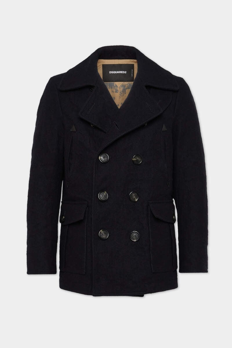 FELTED WOOL PEACOAT 1