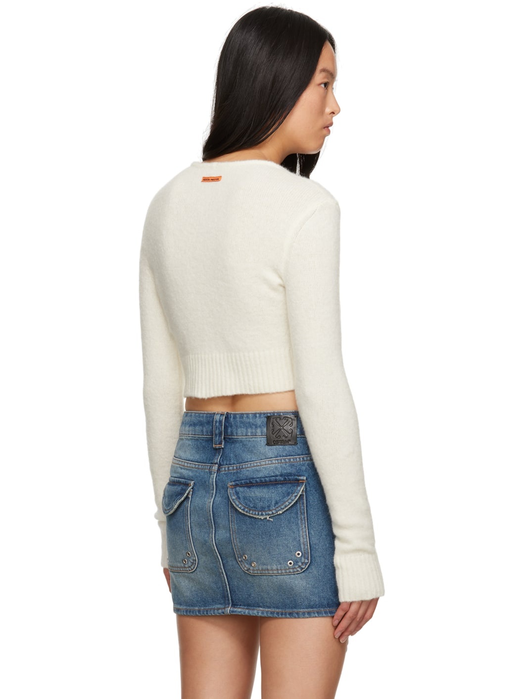 Off-White Lanyard Clasp Cardigan - 3