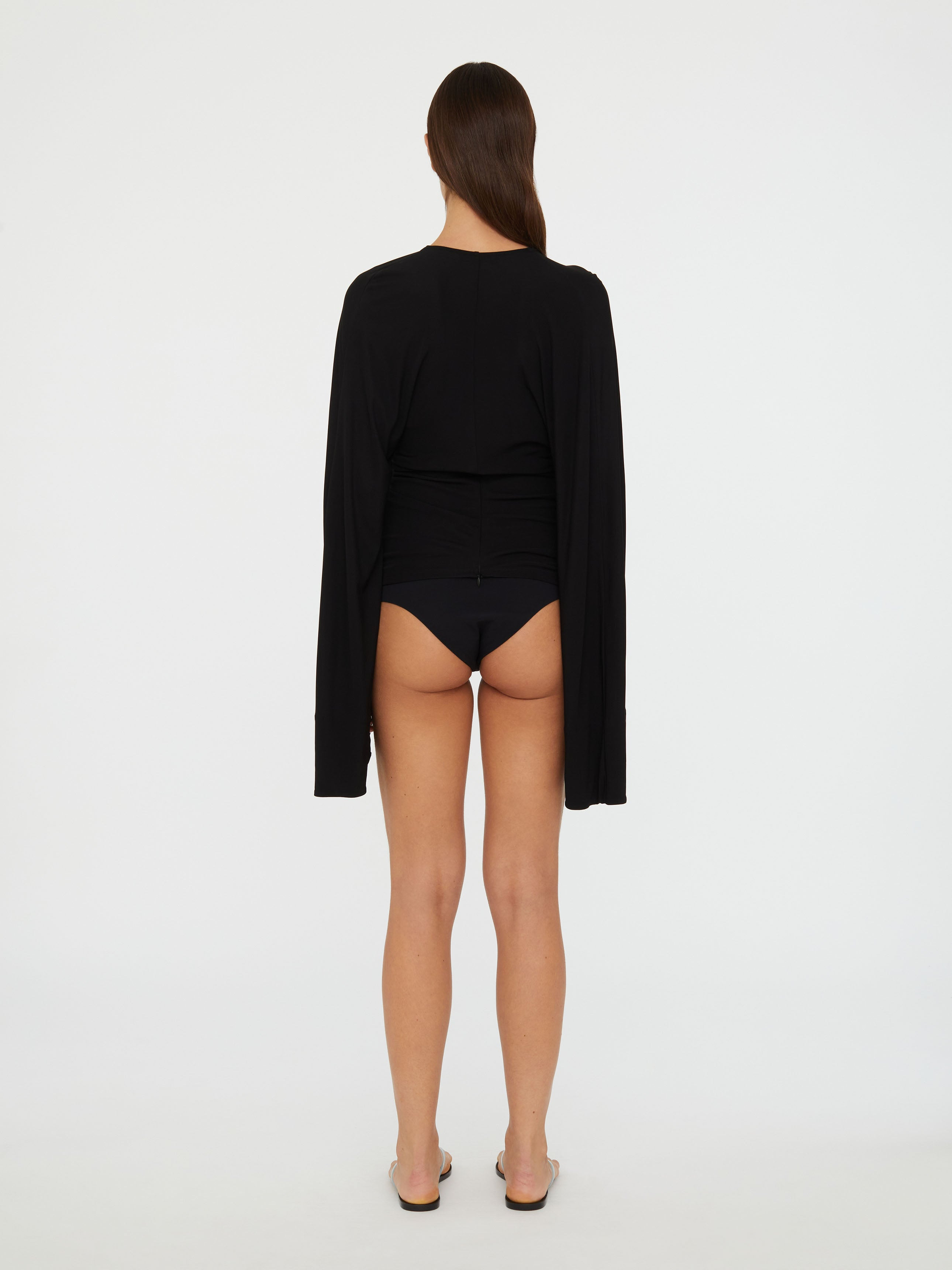 Ruched Crescent Side Brief - 6