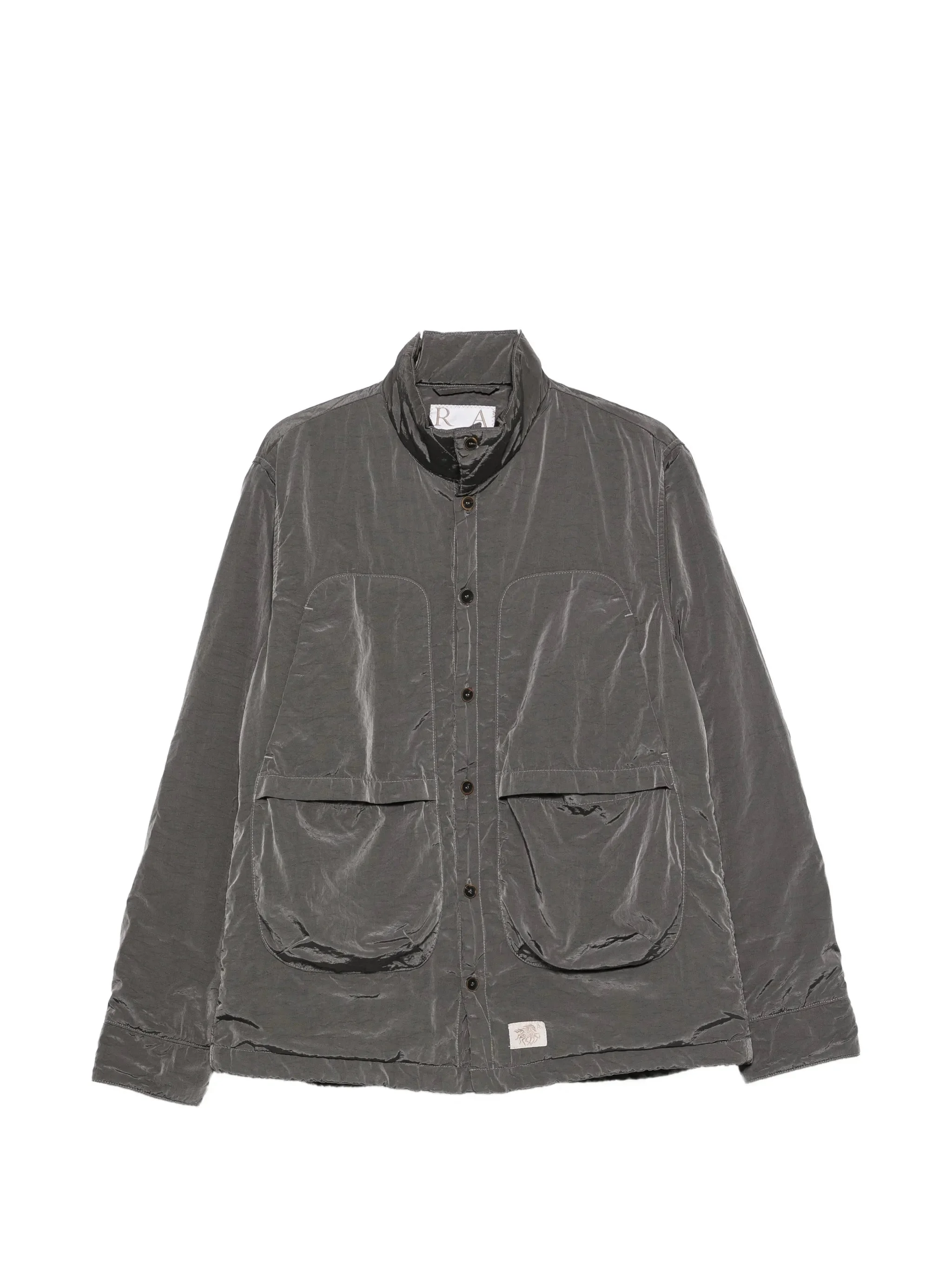 Ranra Button-up High-neck Jacket - 1