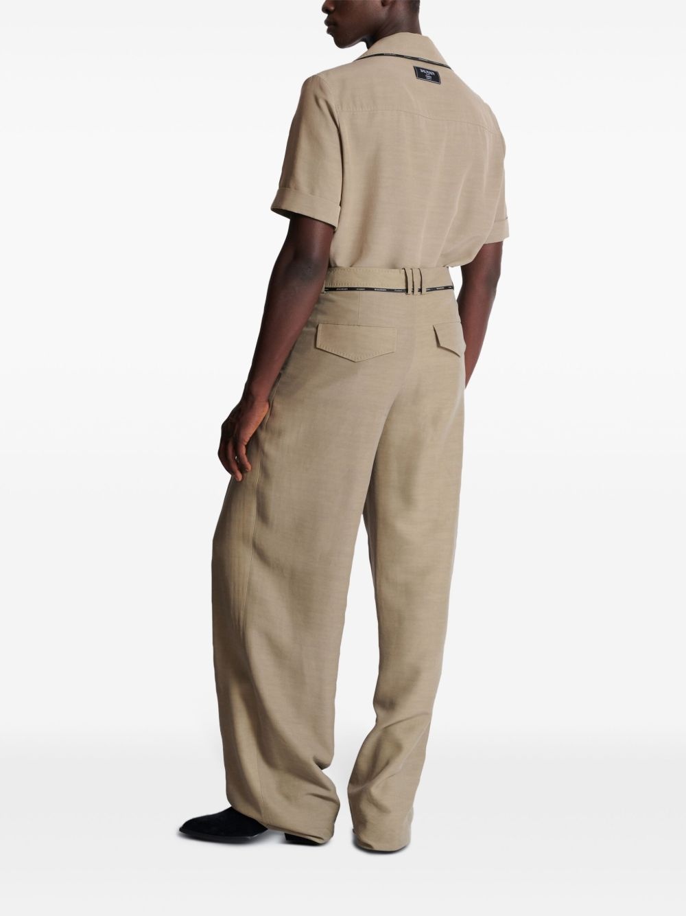 pleated trousers - 4