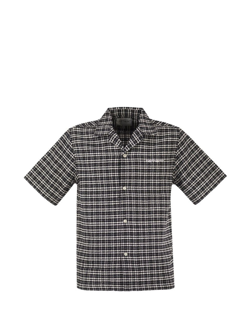 Kander checked cotton shirt 1