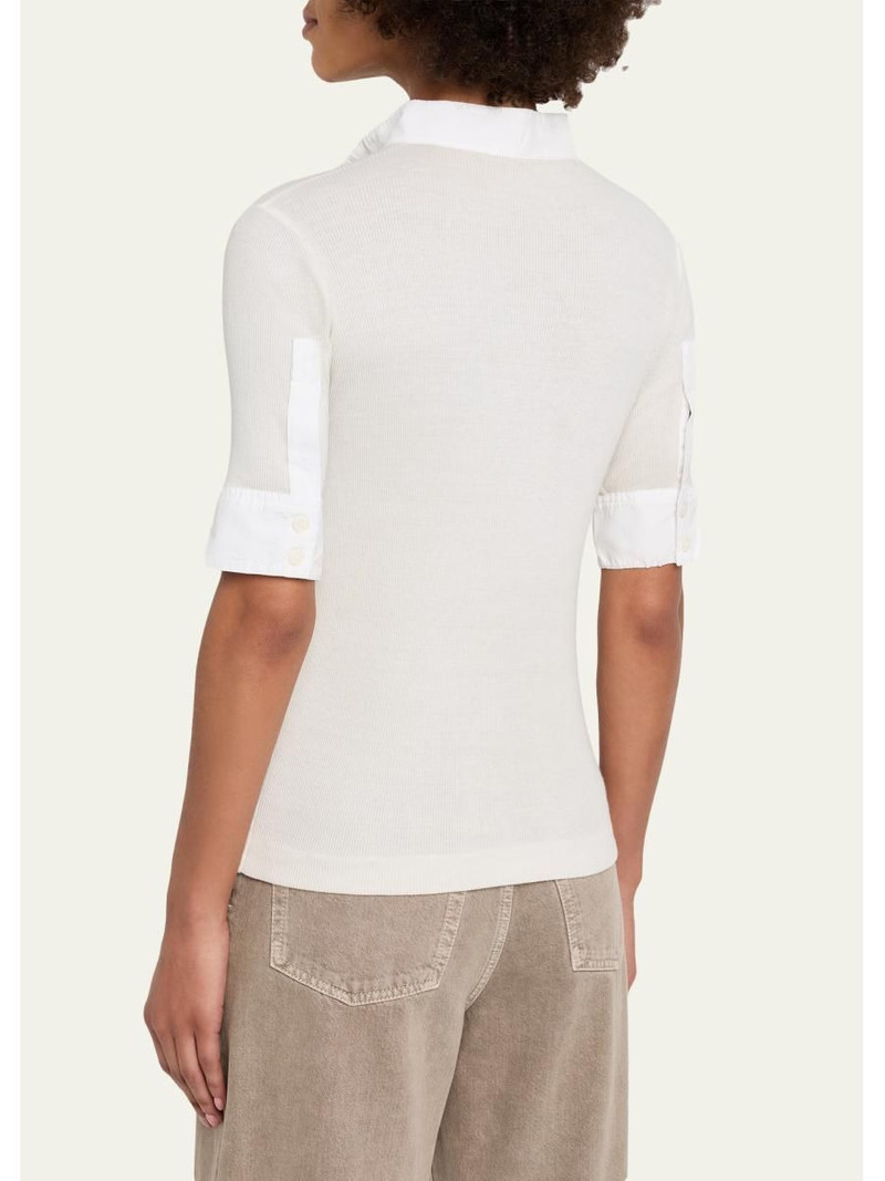Maria Rib Henley Shirt 3