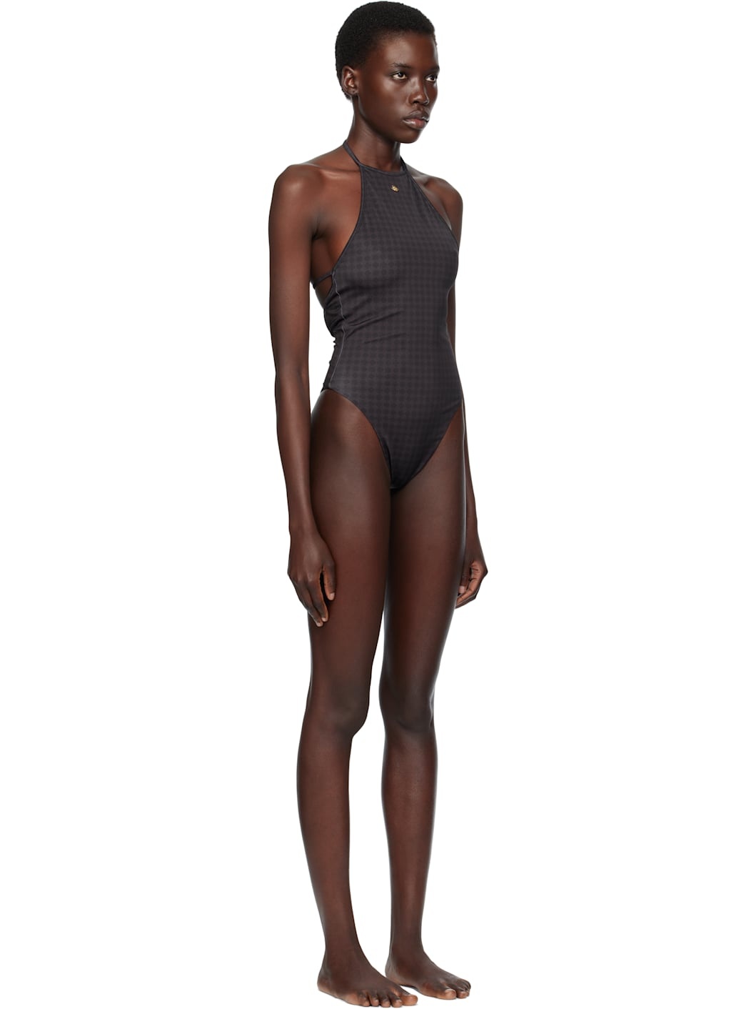 Black MA Quad One Piece Swimsuit - 2
