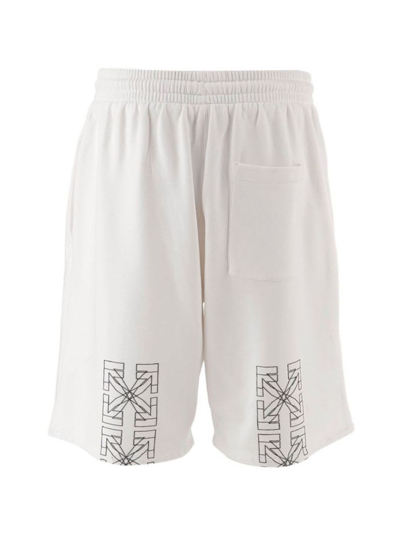 Off-White Heraldic Arrow shorts outlook