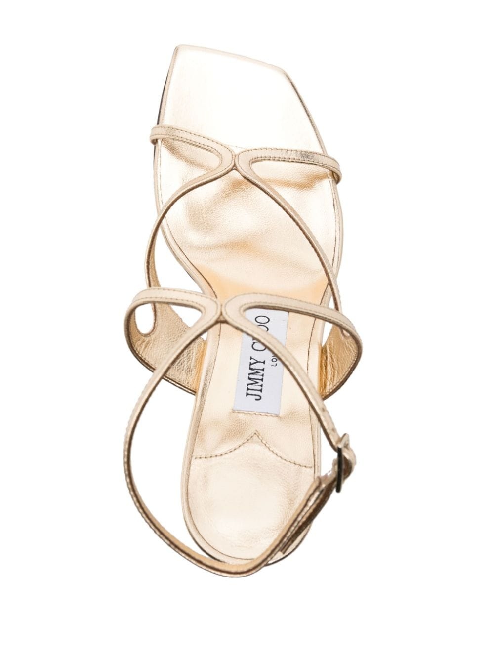 Azie 85mm metallic sandals - 4
